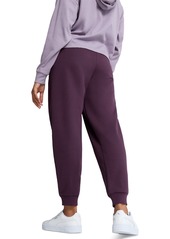 Puma Women's Embroidered-Logo Fleece Sweatpant Joggers - Frosted Dew