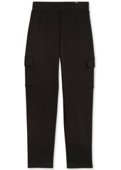 Puma Women's Essential+ Cargo Fleece Pants - Light Gray Heather