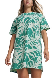 Puma Women's Essential Palm Resort Short-Sleeve T-Shirt Dress - Fresh Mint