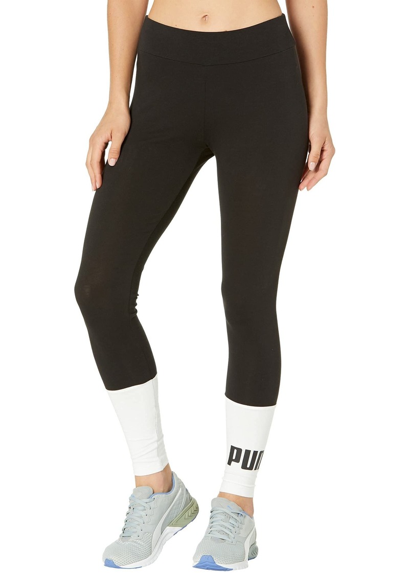 PUMA Women's Essentials+ Colourblock Leggings Black