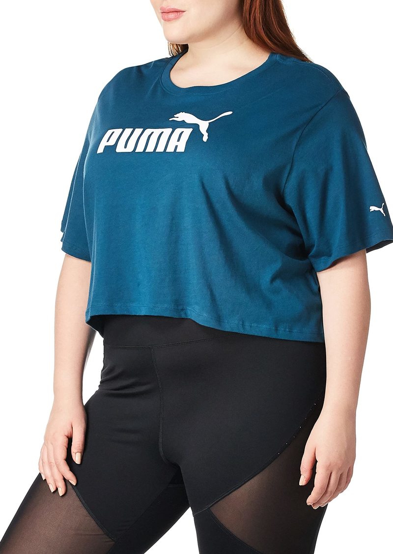 PUMA Women's Essentials Fleece Hoodie Digi-Blue XS