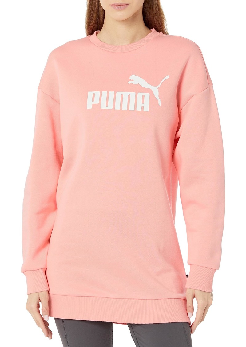 PUMA Women's Essentials Logo Crew Fleece Dress