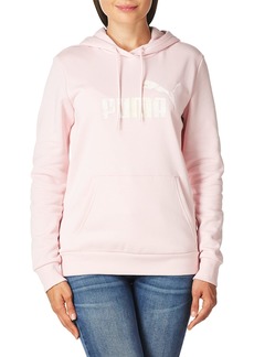 PUMA womens Essentials+ Logo Hoodie Hooded Sweatshirt   US
