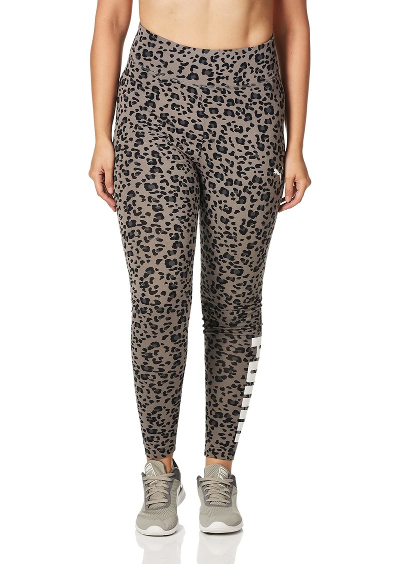 PUMA womens Essentials+ Logo Leggings   US