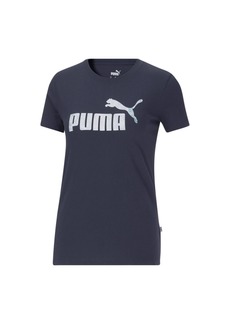 PUMA Women's Essentials+ Logo Tee