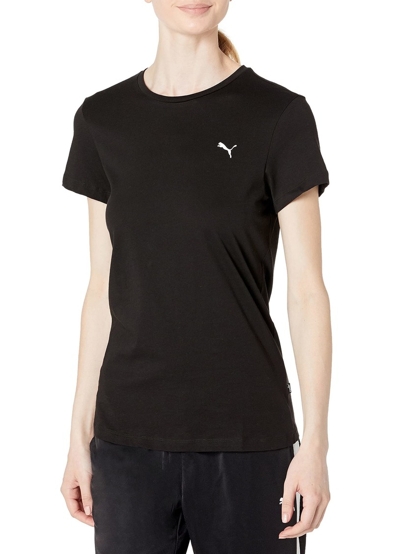 PUMA womens Essentials Small Logo Tee T Shirt   US