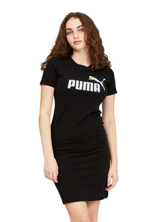 PUMA Women's Essentials Slim Tee Dress Black