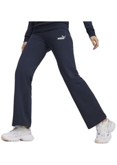 Puma Women's Essentials Straight Leg Full-Length Pants - Puma Black