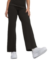 Puma Women's Essentials Straight Leg Full-Length Pants - Light Gray Heather