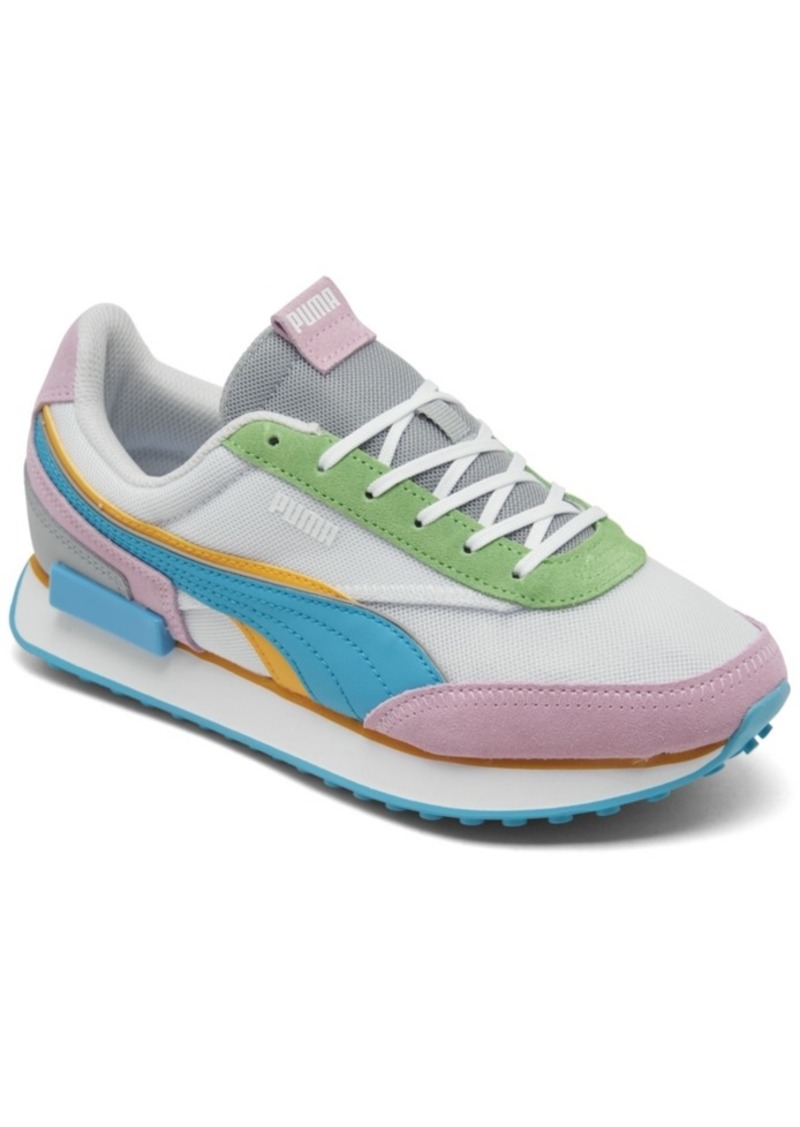 Puma Puma Women S Future Rider Double Casual Sneakers From Finish Line Shoes