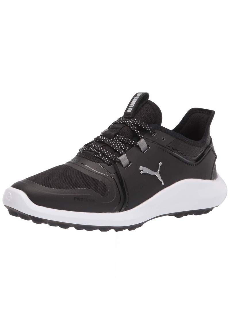 PUMA Women's Ignite Fasten8 Golf Shoe Black White