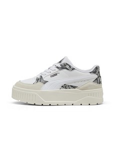 PUMA Women's Karmen II Idol Sneaker White White-Warm White