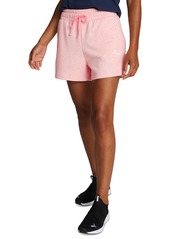 "Puma Women's Live In French Terry 4"" Shorts - Red"