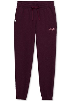 Puma Women's Live In French Terry Jogger Sweatpants - Red