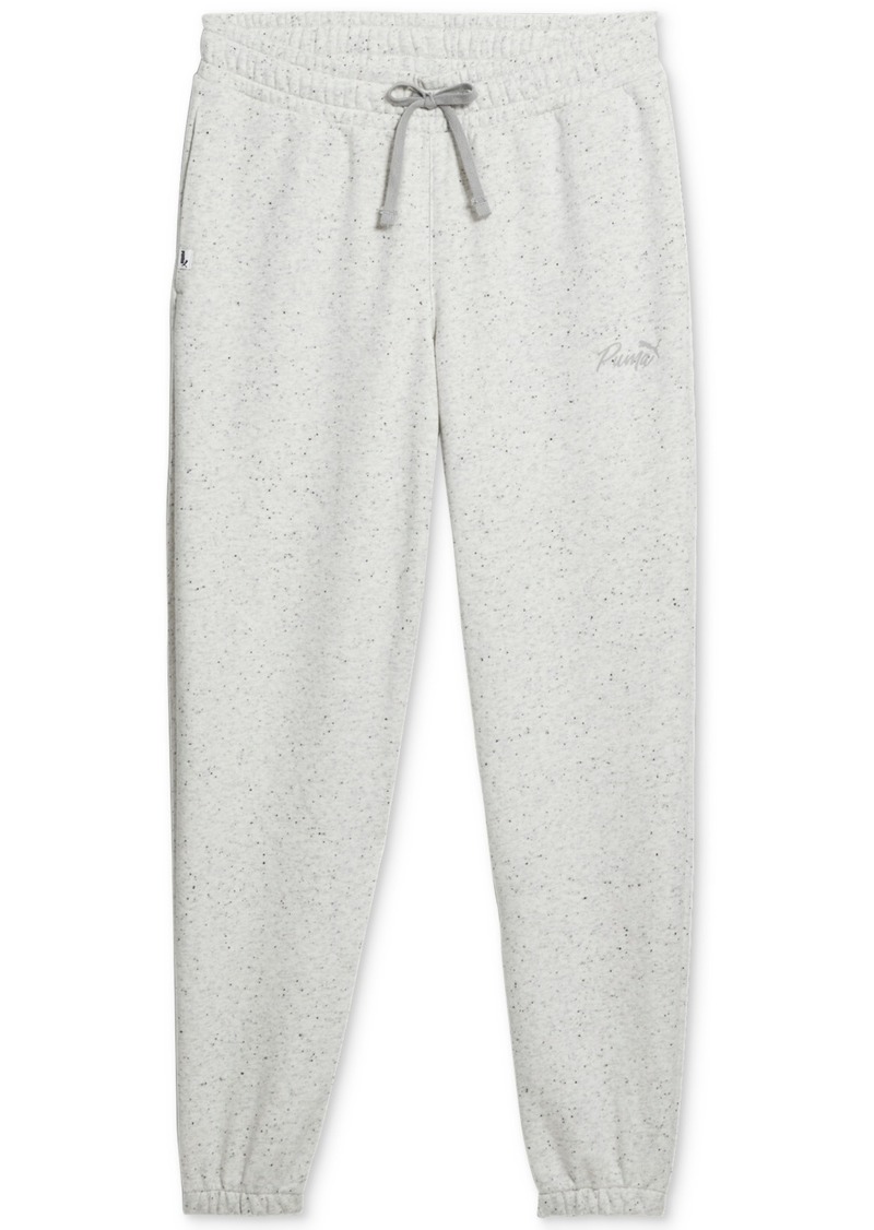 Puma Women's Live In French Terry Jogger Sweatpants - Gray