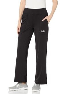 PUMA Women's Live in High Waist Straight Pants (Available in Plus Sizes) Black