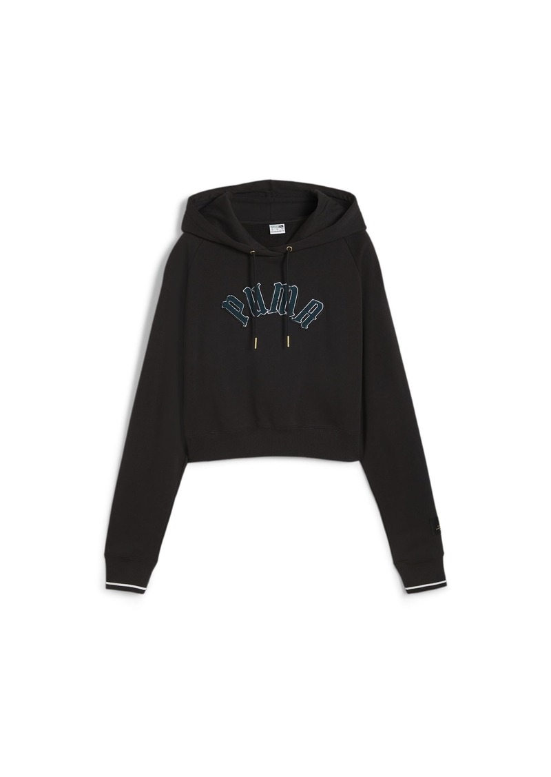 PUMA Women's Logo Hoodie Black