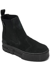 Puma Women's Mayze Suede Chelsea Boots from Finish Line - Black