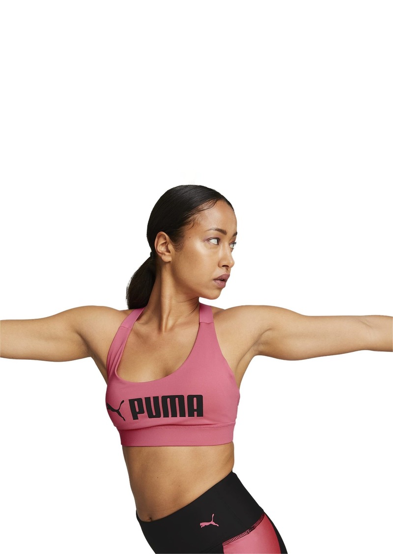 PUMA Women's Mid Impact Fit Bra