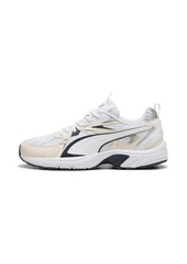 PUMA Womens Milenio Tech Sneaker PUMA Womens White-Rosebay-PUMA Womens Silver-Club Navy