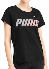 PUMA Women's Modern Sport Graphic T-Shirt Black