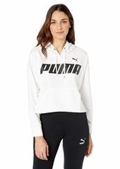 PUMA Women's Modern Sports Hoodie White L
