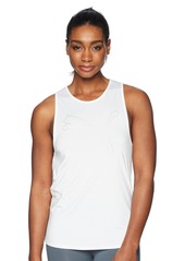 PUMA Women's Oceanaire Logo Tank Top Shirt puma White Heather L