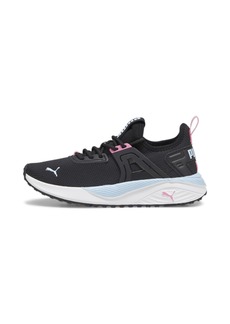 PUMA Women's Pacer 23 Sneaker Black-Silver Sky-Strawberry Burst