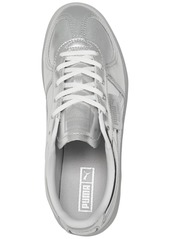 Puma Women's Palermo Chrome Casual Sneakers from Finish Line - Silver/Grey