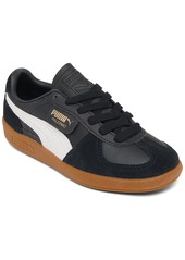 Puma Women's Palermo Leather Casual Sneakers from Finish Line - Black