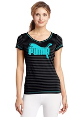 PUMA Women's Performance Stripe T-Shirt