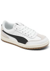 Puma Women's Premier Court Casual Sneakers from Finish Line - White, Black