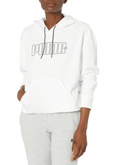 PUMA Womens Rebel Hoodie Hooded Sweatshirt Puma  X Large US