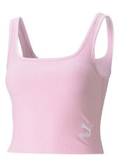 Puma Women's Ribbed Cropped Tank Top