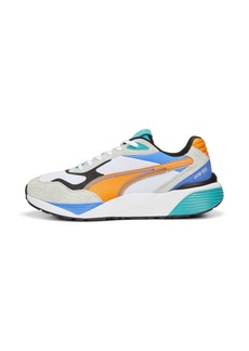 PUMA Women's RS-Metric Sneaker White-Vibrant Orange