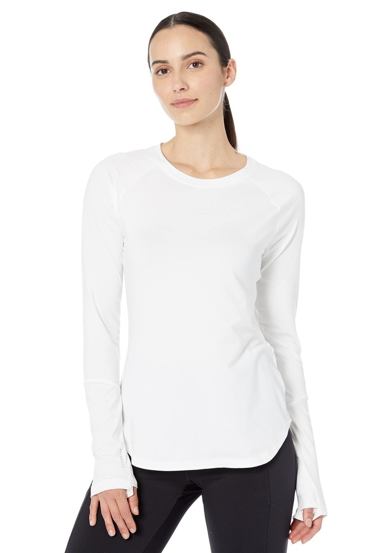 PUMA Women's Run Cloudspun Long Sleeve Tee White