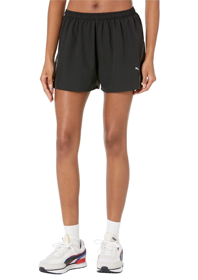 PUMA Women's Run Ultraweave Woven 3" Shorts Black