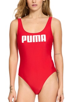 PUMA Women's Scoop Back One Piece Swimsuit  XXL