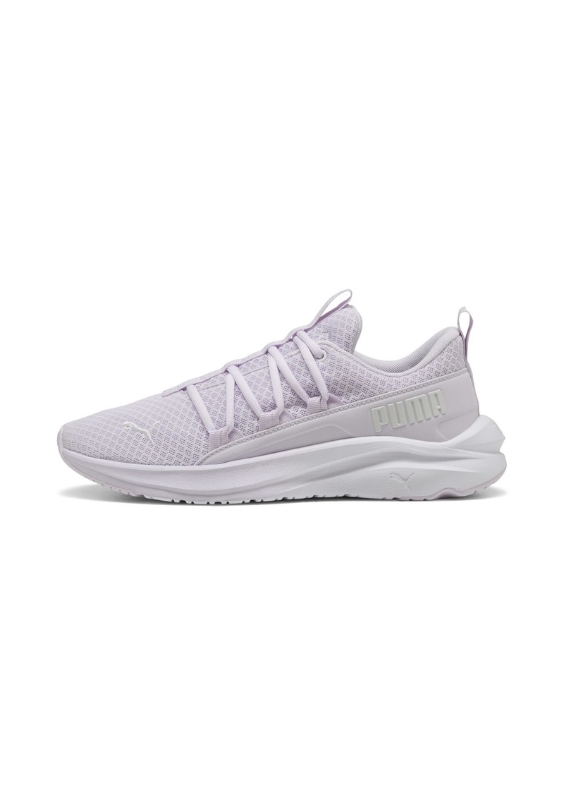 PUMA Women's Softride One4all Cross Trainer Sneaker Lilac Frost-Feather Gray White