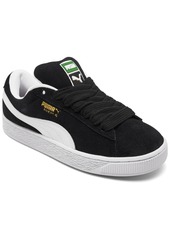 Puma Women's Suede Xl Casual Sneakers from Finish Line - Black