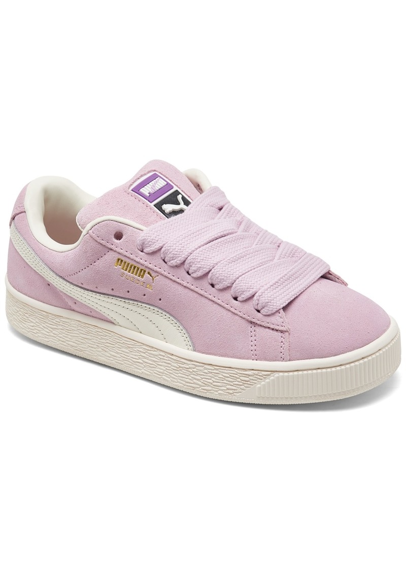 Puma Women's Suede Xl Casual Sneakers from Finish Line - Purple