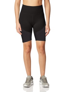 PUMA Women's Train Seamless 5” Shorts Black-Asphalt