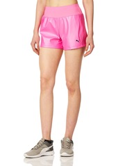 PUMA Women's Train Shimmer 4" Shorts  S