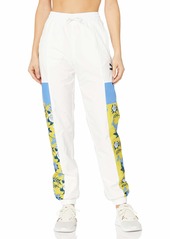 PUMA Women's Trend All Over Print Woven Pants White