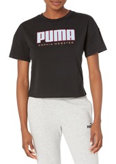PUMA Women's x Sophia T-Shirt Black