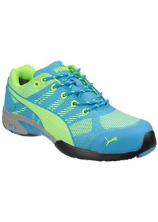 Puma Womens/Ladies Charge Low Safety Trainers (Blue/Lime Green) - 10 - Also in: 10.5, 7, 8.5, 13, 12