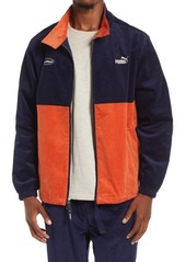 PUMA x Butter Goods Corduroy Jacket in Peacoat at Nordstrom