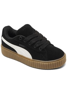 Puma x Fenty Little Girls Creeper Phatty Casual Sneakers from Finish Line - Black, White