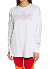 PUMA x June Ambrose Justice Long Sleeve Tee in Puma White at Nordstrom
