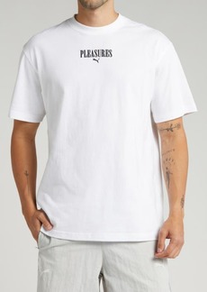 PUMA x PLEASURES Logo T-Shirt